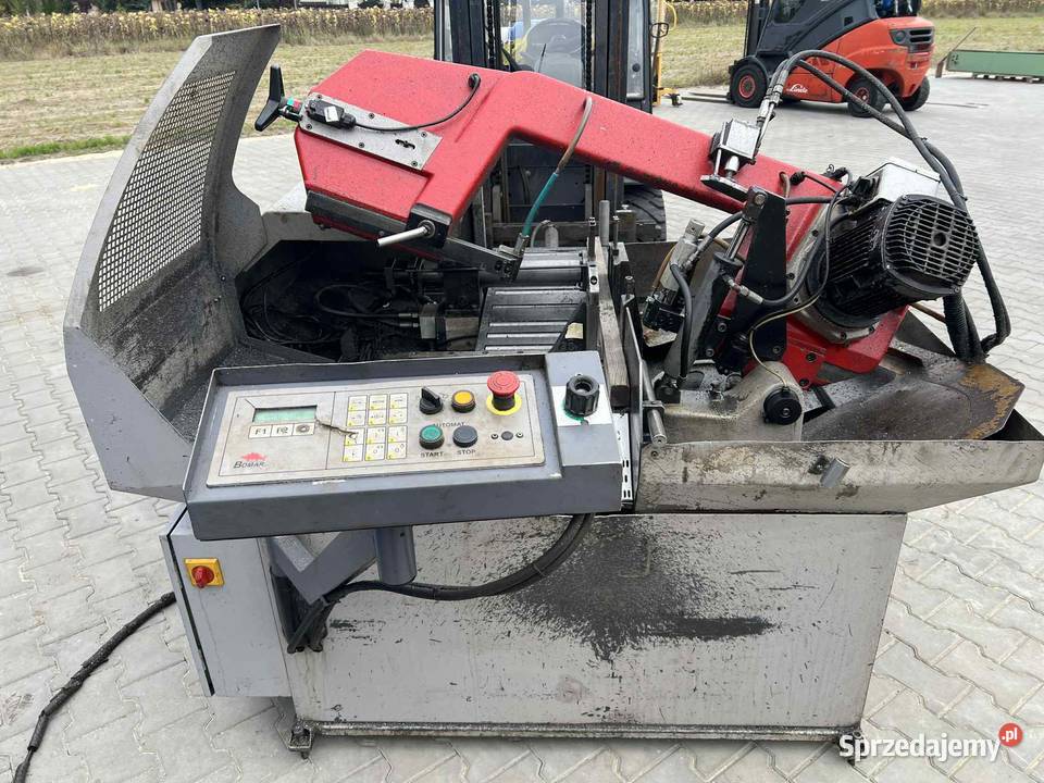 Automat Piła taśmowa Bomar 240 GANC Przecinarka Bratoszewice
