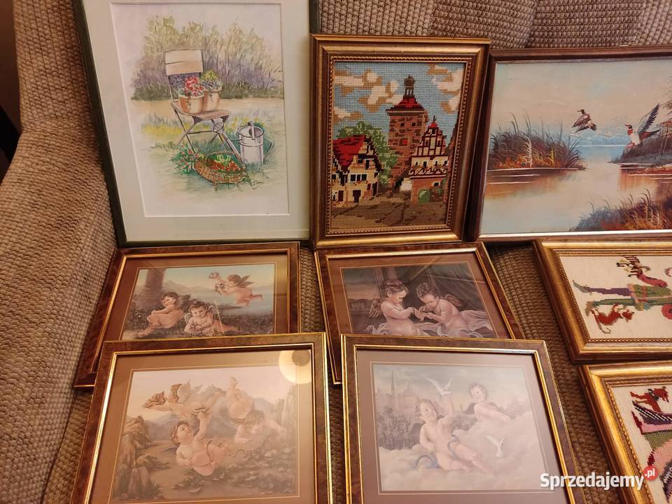 obraz obrazek na porcelanie i nne sprzedam