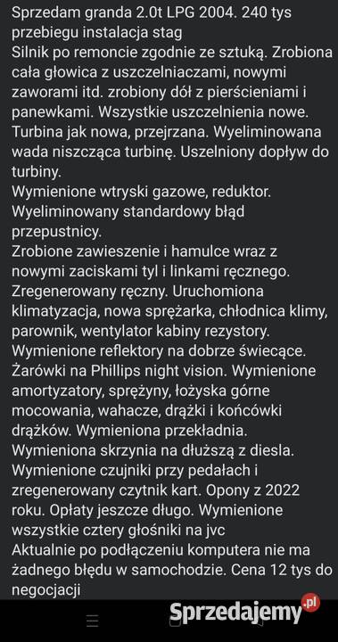 Renault Grand Espace 20T LPG Zamienię na Grand Espace śląskie Wojkowice