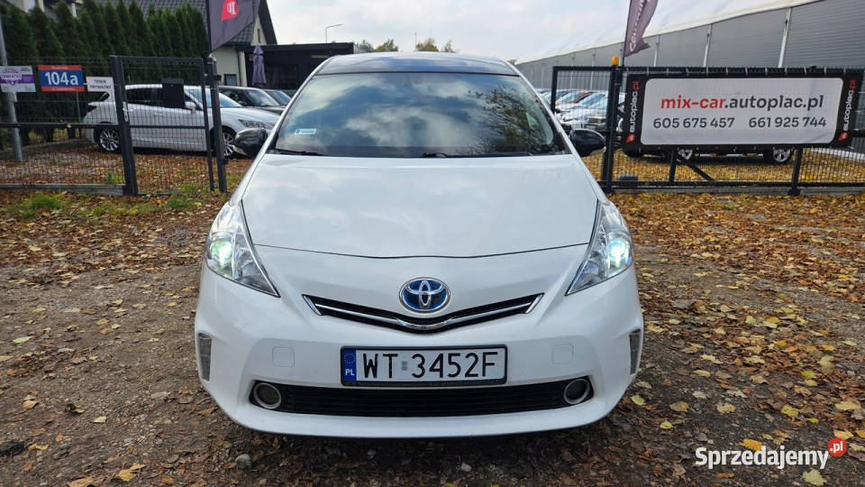 Toyota Prius 18 HSD 136 LPG Hand free 7 osobowy serwisowany w ASO