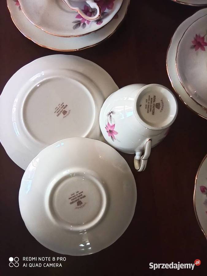 Filiżanka z talerzykiem deserowym Evesham Royal Gdańsk