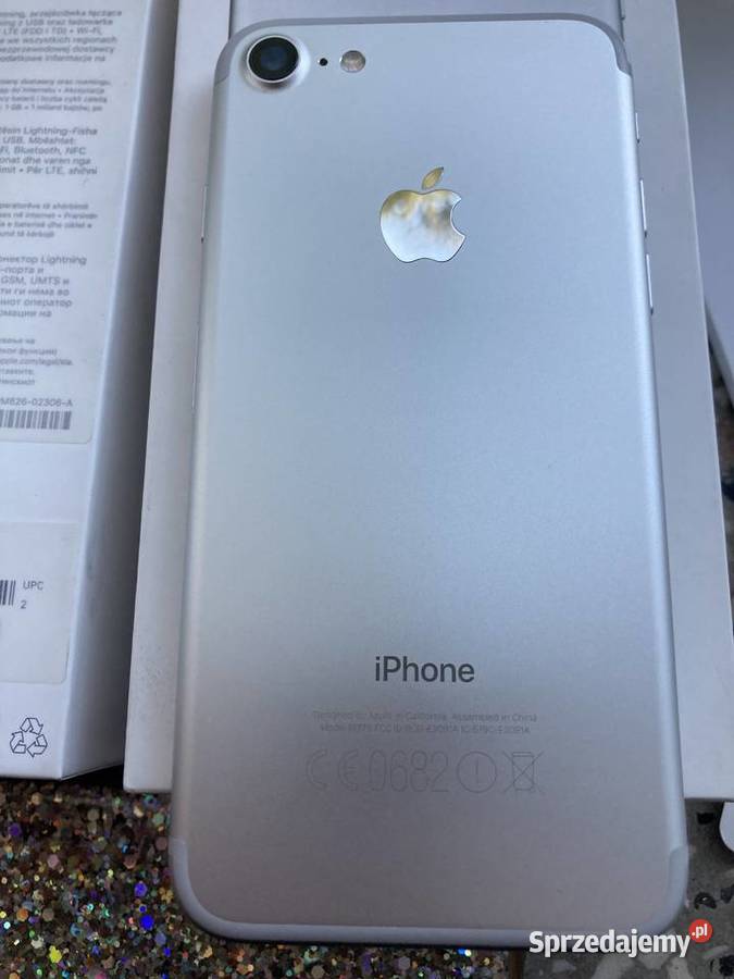 iPhone 7 srebrny lubelskie Ulhówek