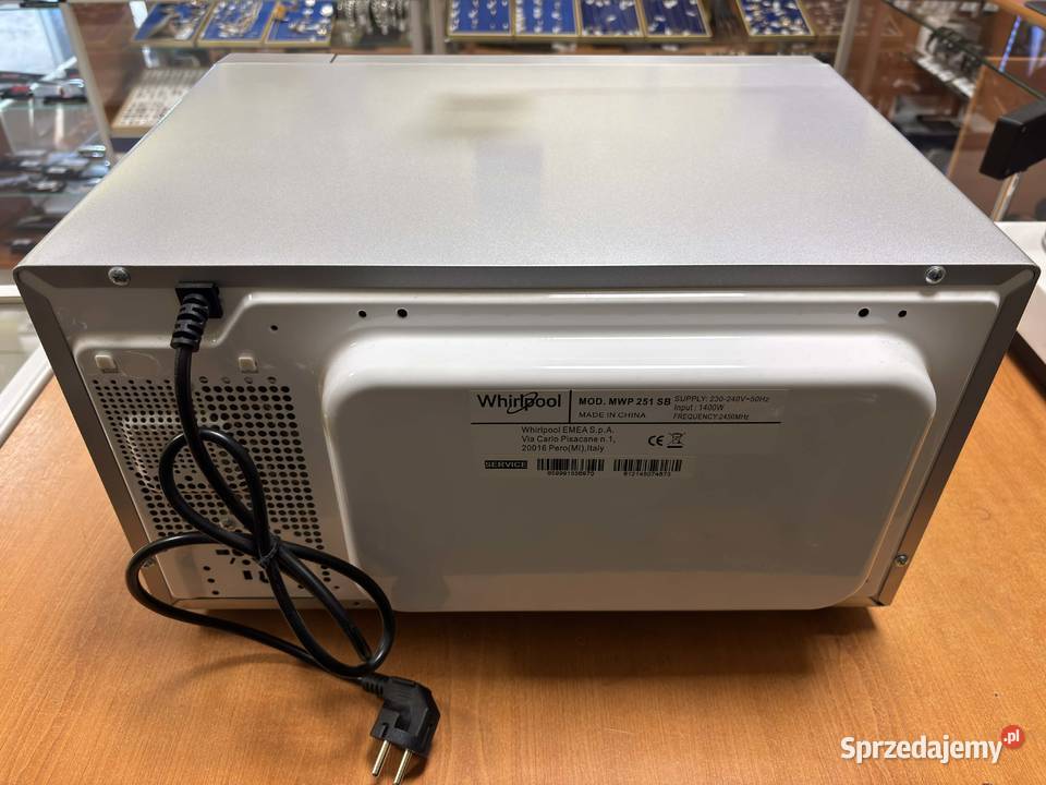 Kuchenka mikrofalowa wolnostojąca Whirlpool MWP Kuchenki mikrofalowe warmińsko-mazurskie Elbląg