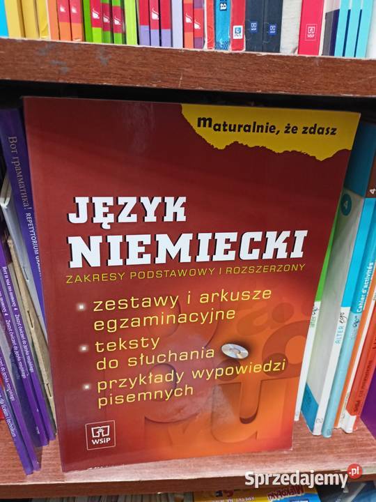 Język niemiecki podręcznik szkolne księgarnia Warszawa sprzedam
