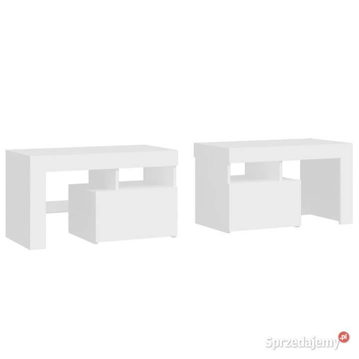 Szafki z oświetleniem LED 2 białe 70x365x40 mazowieckie Warszawa sprzedam