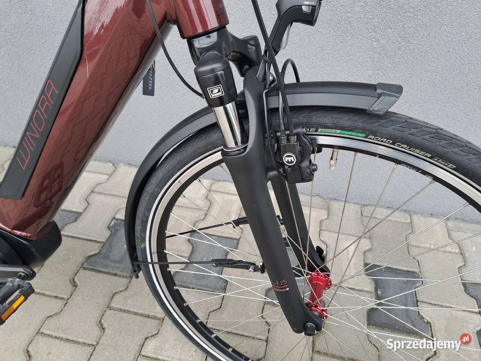 rower elektryczny WINORA Sinus iN7 BOSCH 500 Sieradz sprzedam