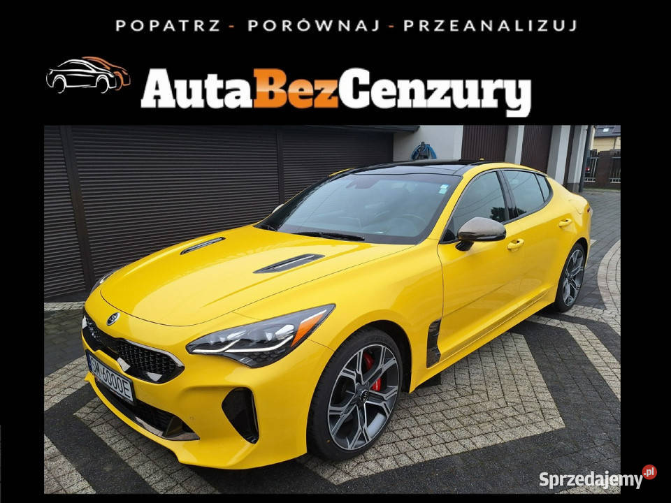 Kia Stinger 33 TGDI V6 GT Panorama Prestige Line garażowany Mysłowice