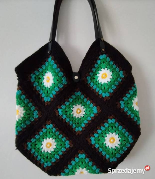 Torby robione na szydełku Inny rodzaj  śląskie Piekary Śląskie