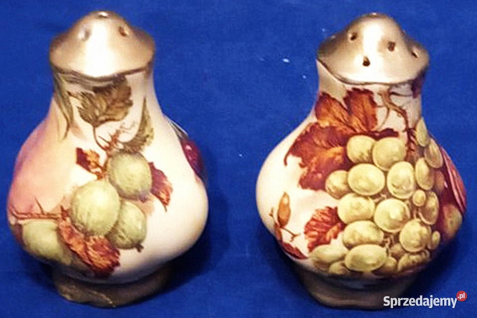 Porcelanowe naczynka do przypraw z motywem Radom