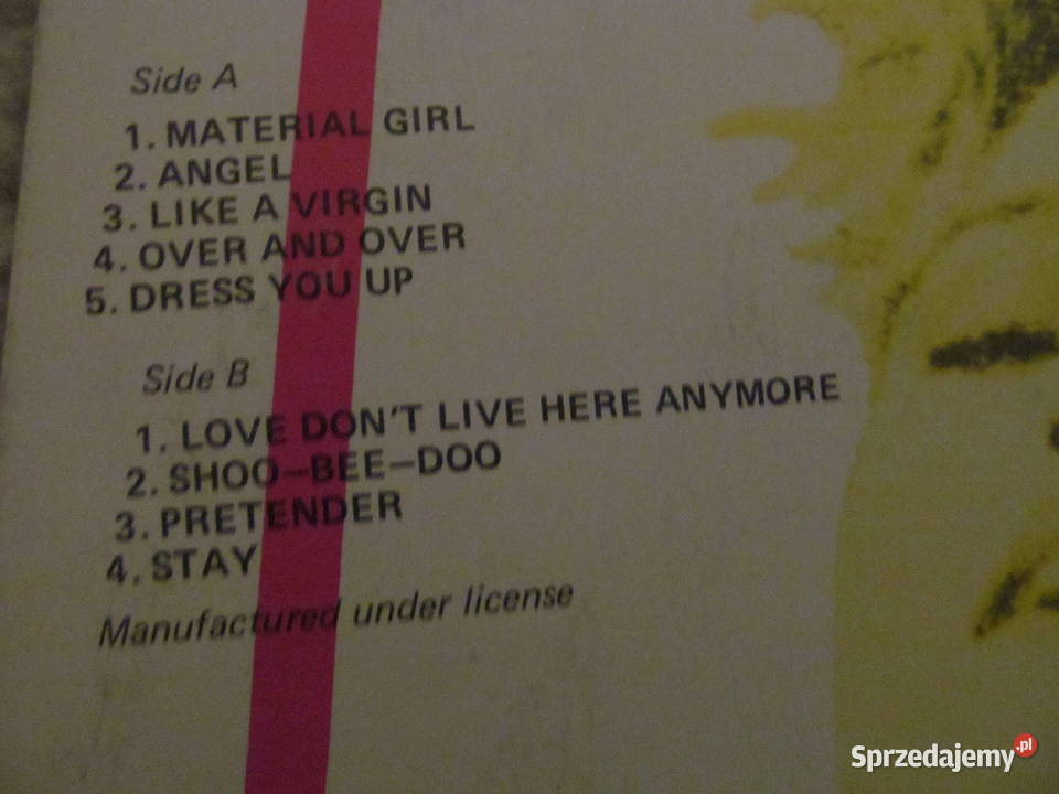 Madonna i Tina Turner zestaw 2 płyt winylowych