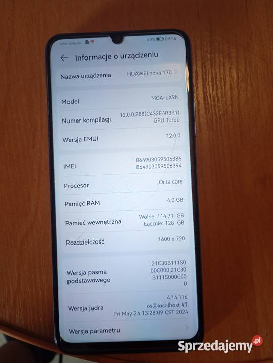 Huawei Kołobrzeg sprzedam