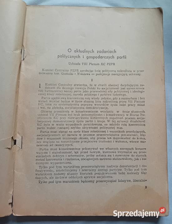 Miesięcznik Nowe Drogi 10 88 październik 1956 r wielkopolskie Koźminek