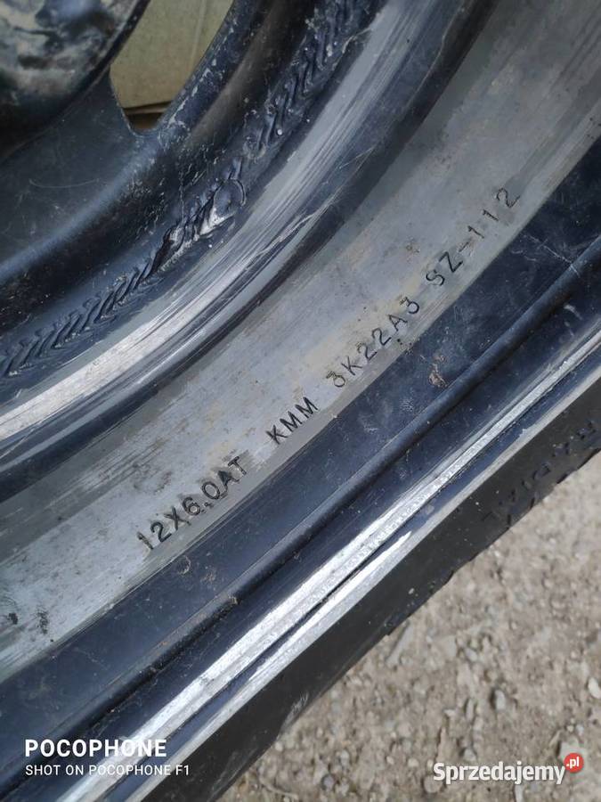 Felgi aluminiowe Yamaha honda Kymco 12x 4x110 aluminiowe Frysztak