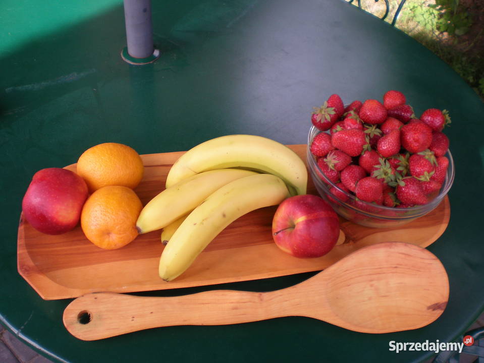 taca do serwowaniałyżka drewniana mazowieckie Siedlce