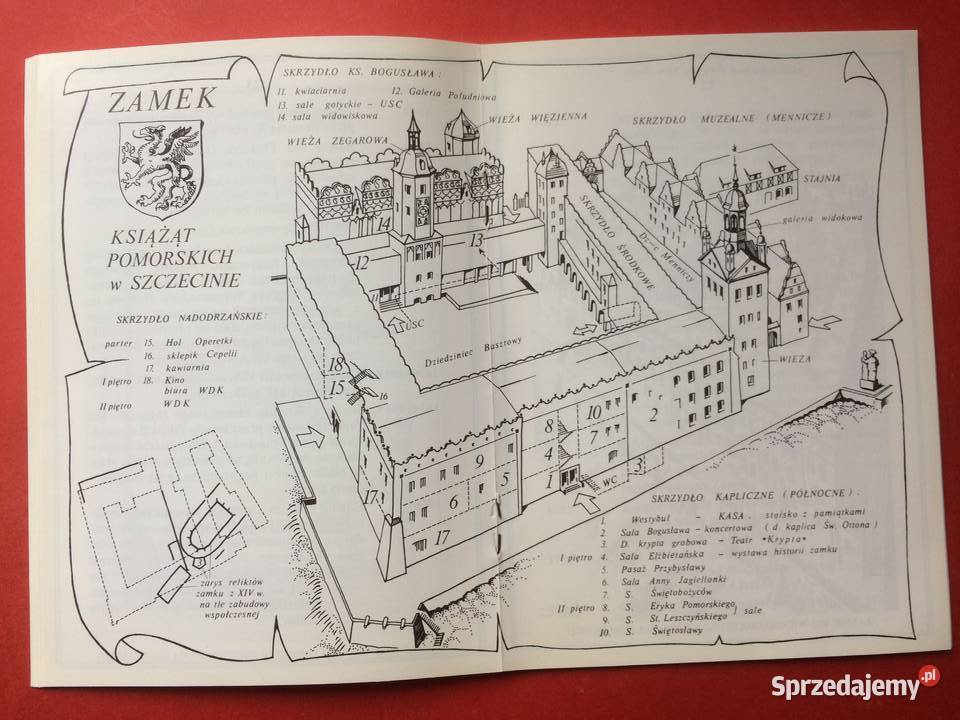 854 Zamek Książąt Pomorskich W Szczecinie Szczecin