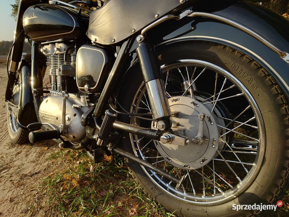 Junak M10 z wózkiem bocznym Oleśnica