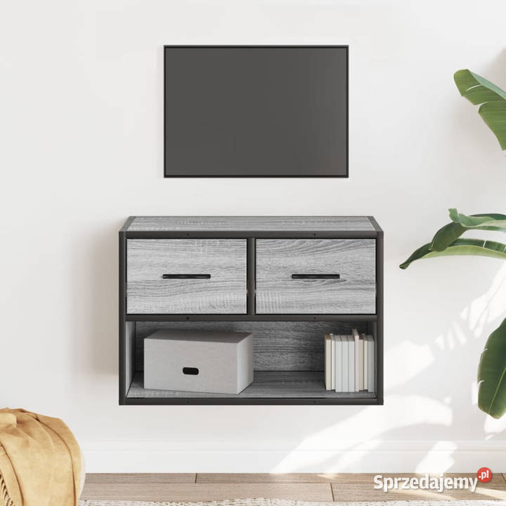 Szafka pod telewizor szary dąb sonoma 60x31x395 Warszawa sprzedam