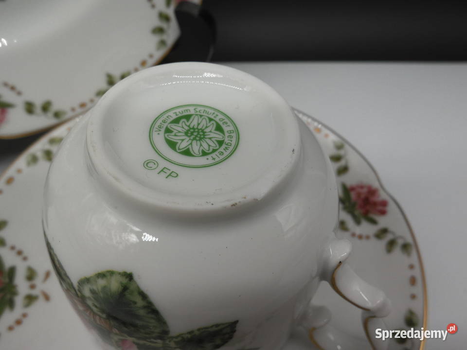 Zestaw śniadaniowy trio z kolekcji Alpine Flower Raszków