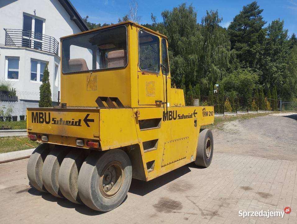 Walec guma Hamm MBU RW210 ogumiony Bomag Rok produkcji 1993 Maszyny budowlane świętokrzyskie Ćmińsk