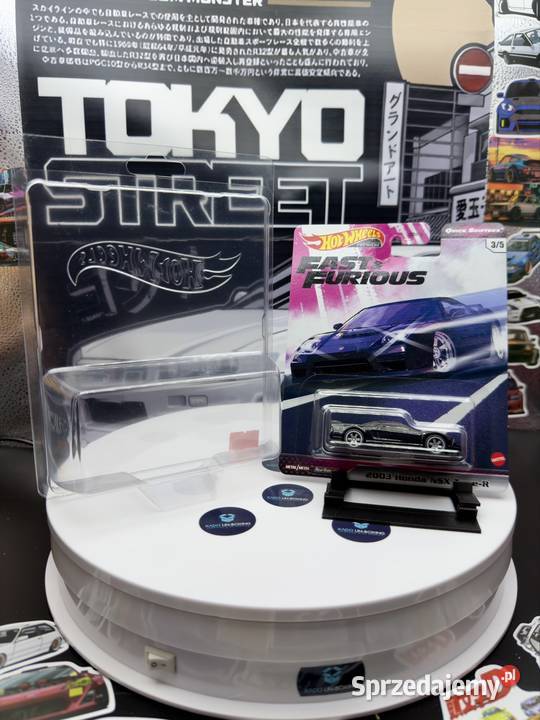Hot Wheels Fast Furious 2003 Honda NSX TypeR BOX Wrocław sprzedam