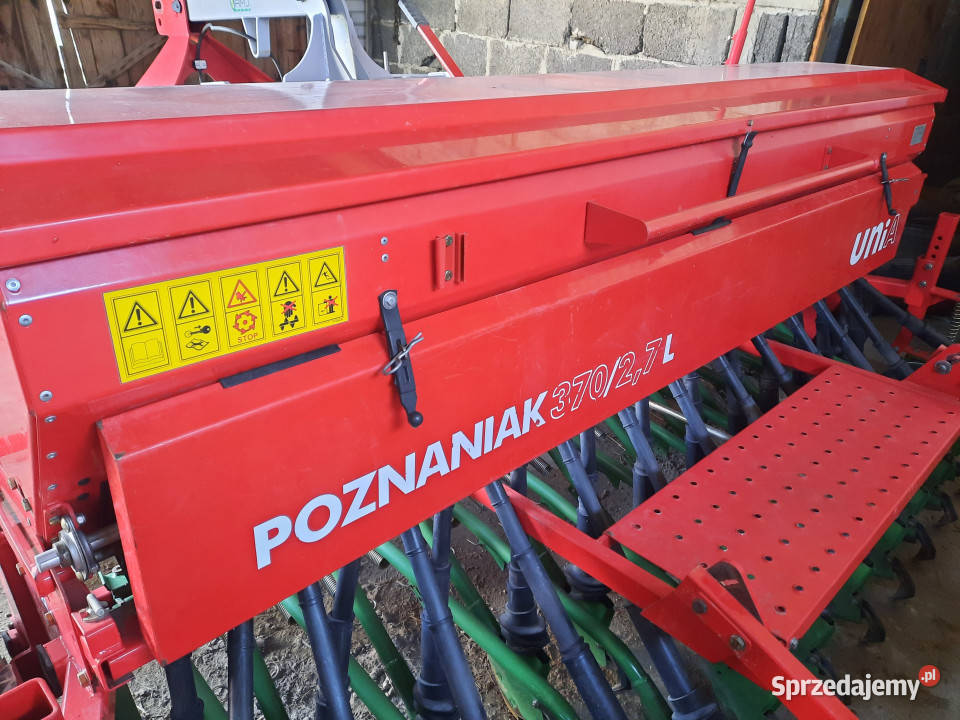 Agregat uprawowosiewny UNIA POZNANIAK 37027L Siewniki i sadzarki Kamieniczne