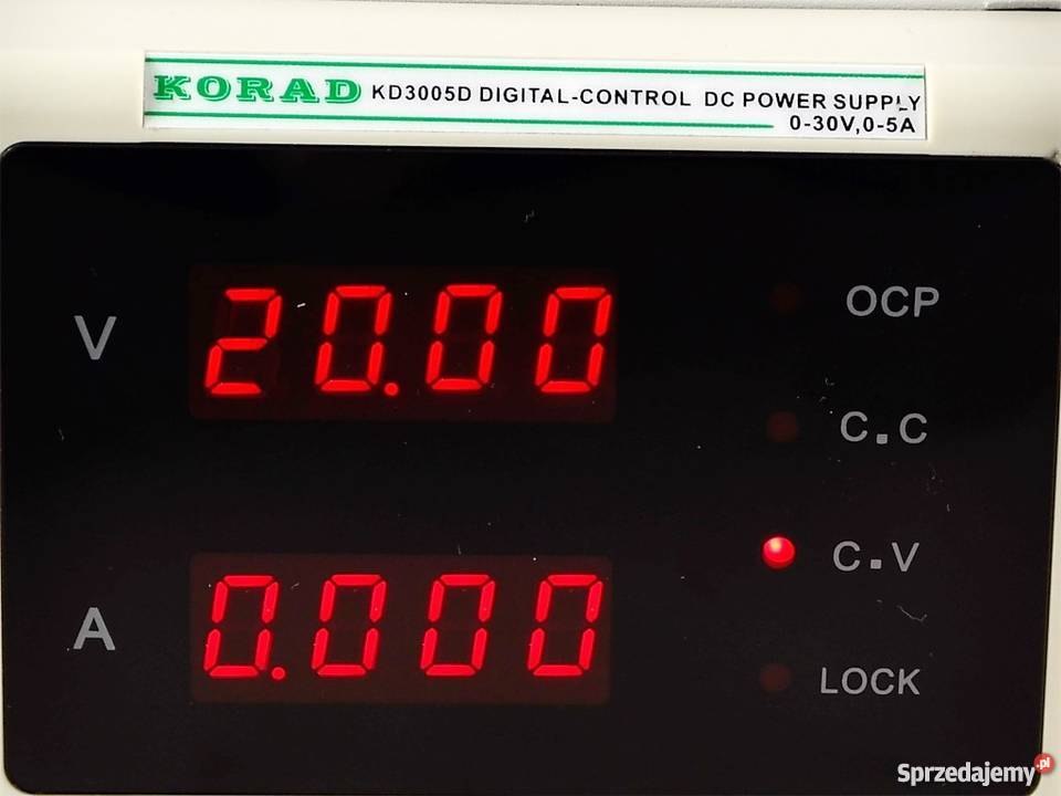 Zasilacz Laboratoryjny KORAD KD3005D 30V5A Pozostałe Katowice sprzedam