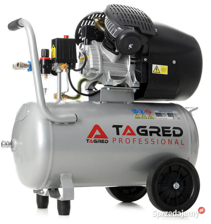 Kompresor dwutłokowy 50L sprężarka dwutłokowa Nowe