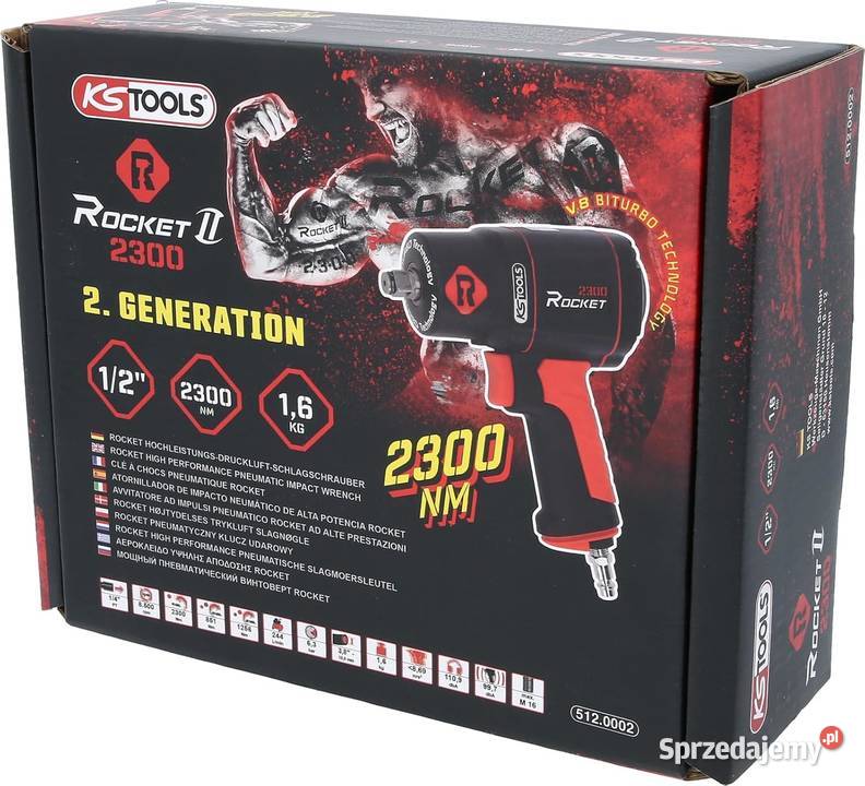 Klucz Pneumatyczny 12 2300Nm KS Tools Rocket Korczów