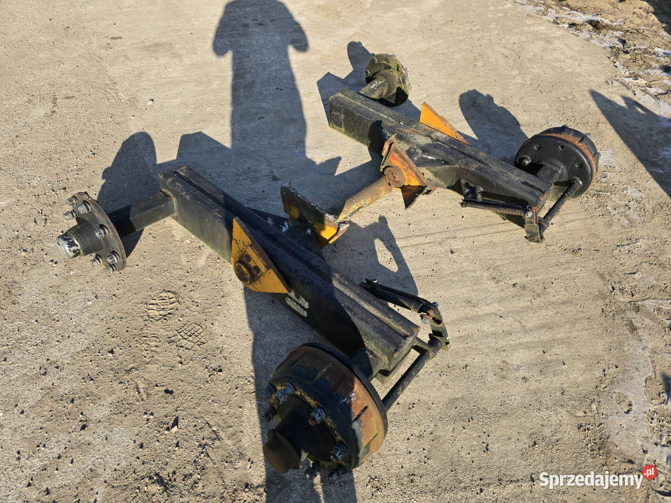 Oś tandemowa tandem BPW BERGSCHE ACHSEN beczka Baliki