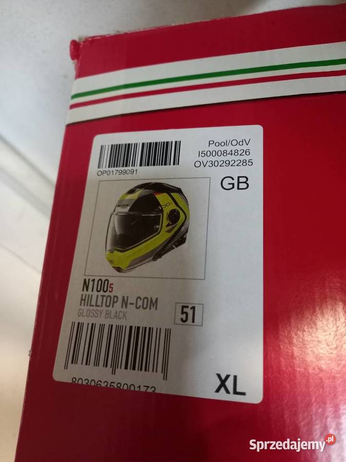Sprzedam kask szczękowy nolan xl Kaski Węgorzewo