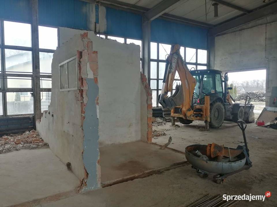 Rozbiórki wyburzenia budynków Parczew