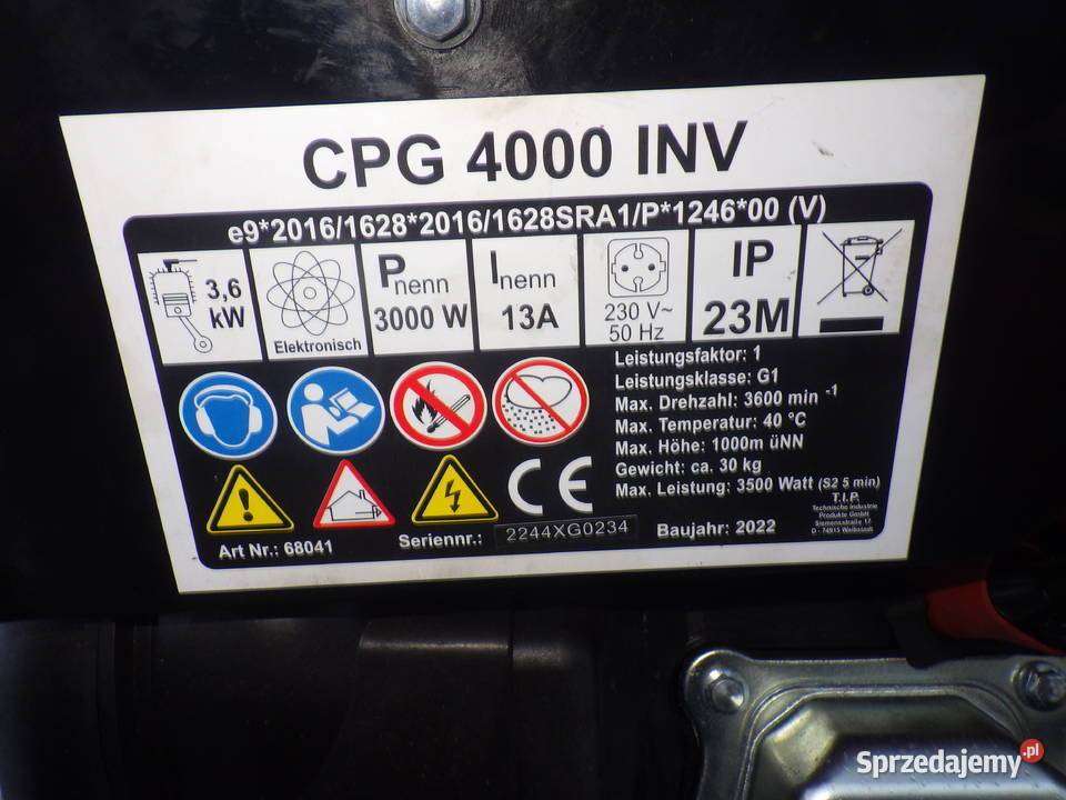 Przemyslowy Warsztatowy Agregat Generator podkarpackie Rzeszów