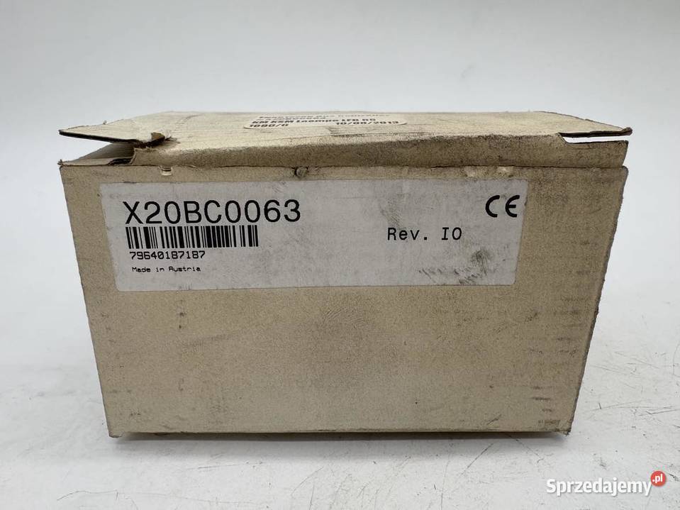 BR Automation X20BC0063 Profibus Module Pozostałe Warszawa