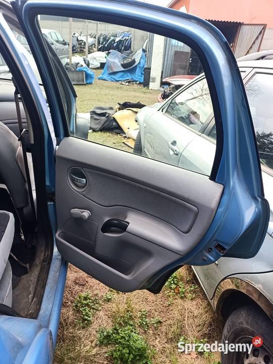 drzwi tylne tył prawe kompletne Citroen C3 KMYD
