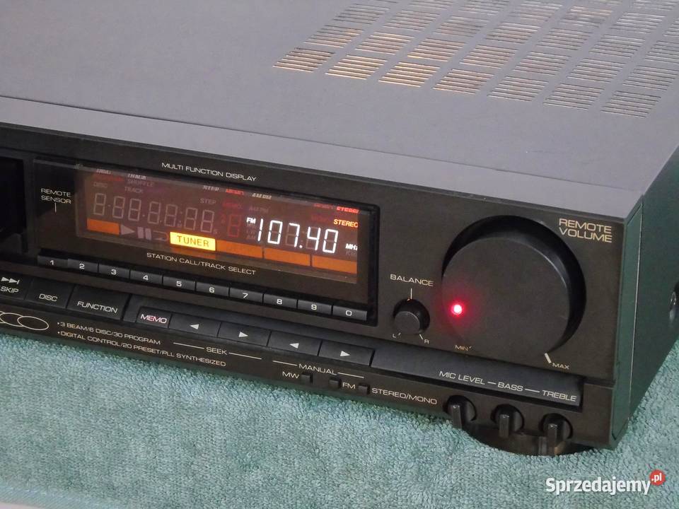 Wzmacniacz z radiem i CD Jamo mocny i sprawny Elektronika Jasło