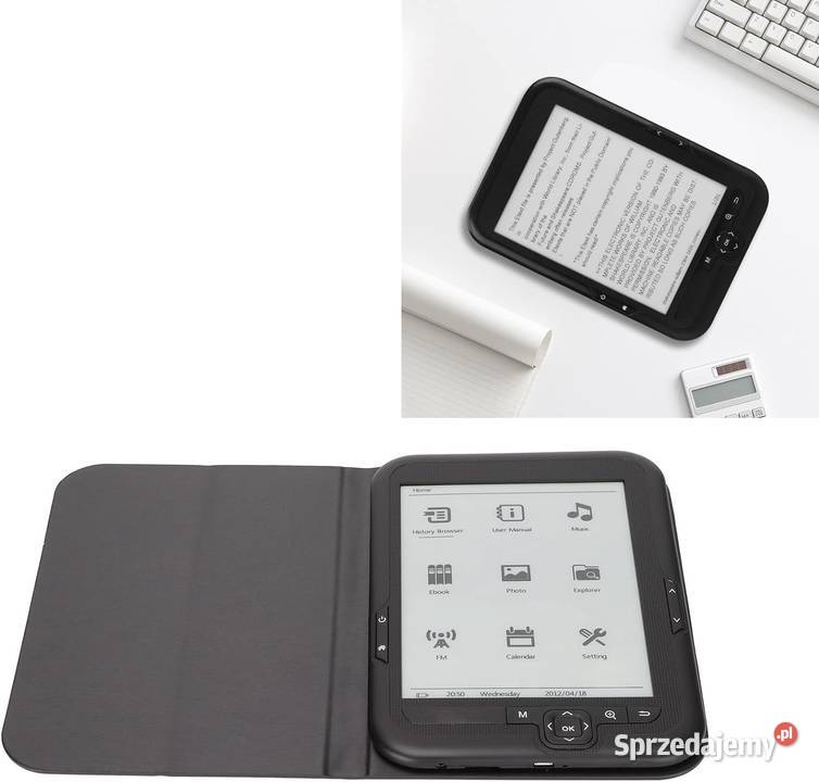 Czytnik ebooków ebook reader 6 8GB ekran Szczerbice