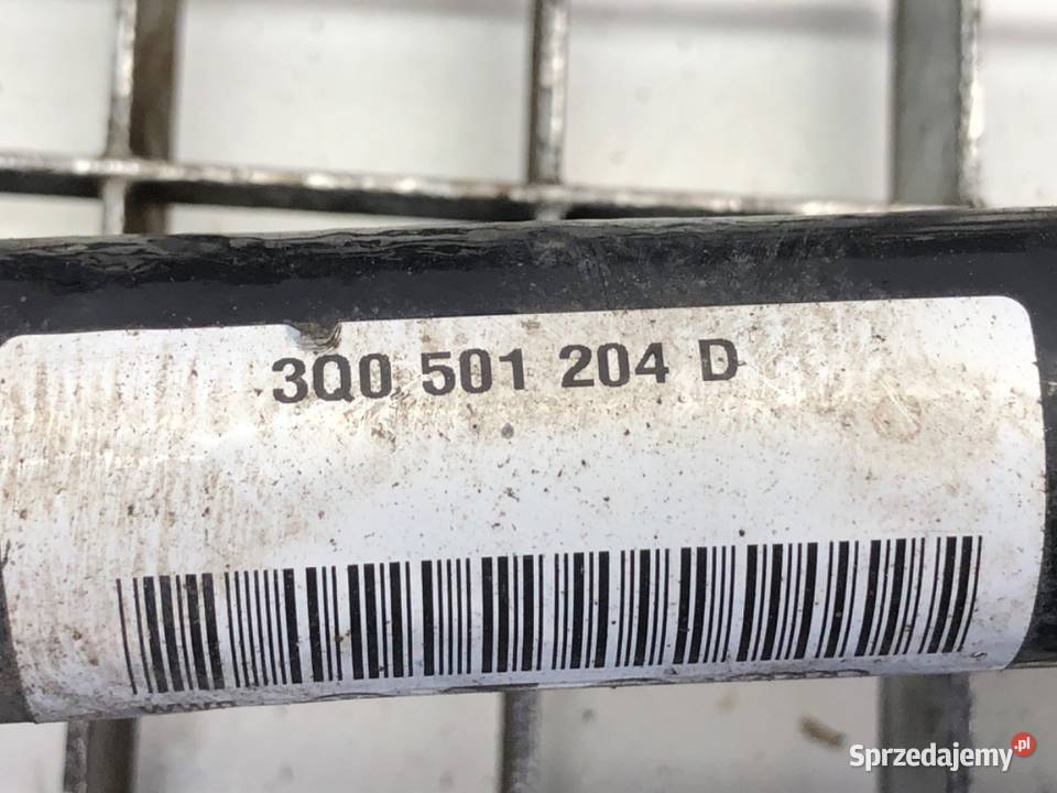 PÓŁOŚ PRAWY TYŁ VW PASSAT B8 3Q0501204D 20 190