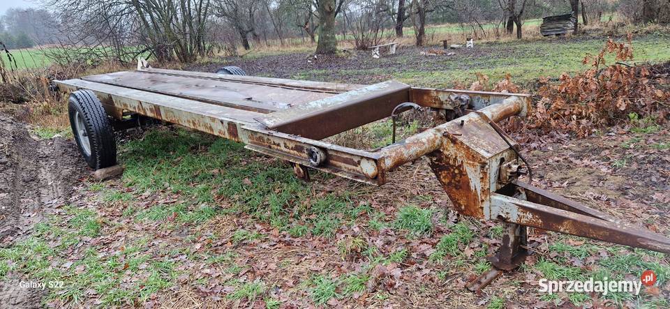 Przyczepa platforma nieuszkodzony
