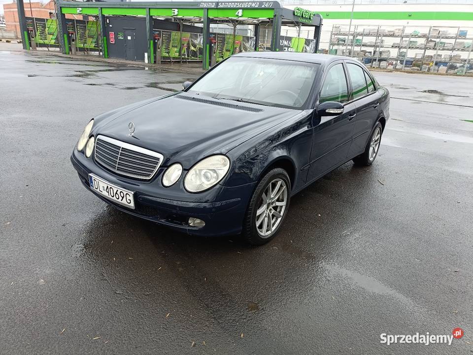 Mercedes E klasa 27 CDI Automat Opłaty na Sieradz sprzedam