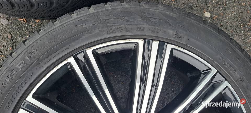 Koła zimowe Volvo 23545 R18 Samochodowe Pyrzyce sprzedam