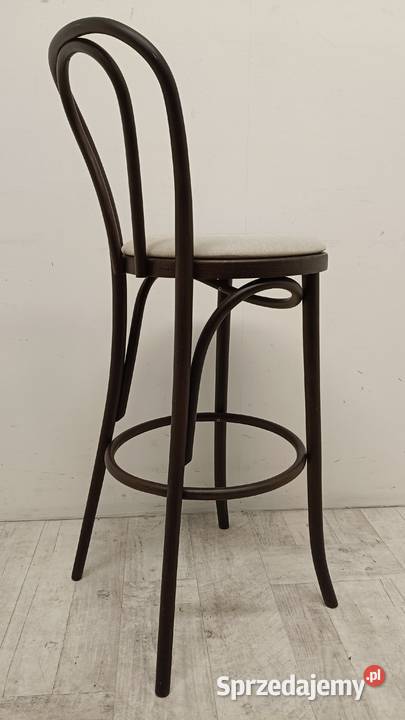 hoker krzesło barowe wysokie buk gięty sprzedam