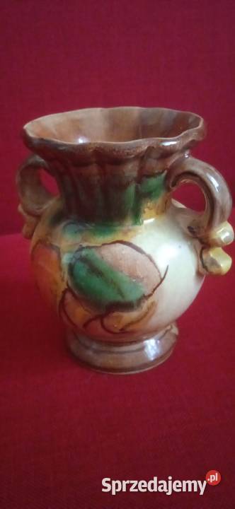 Ozdobny ręcznie malowany flakonik Świdnica