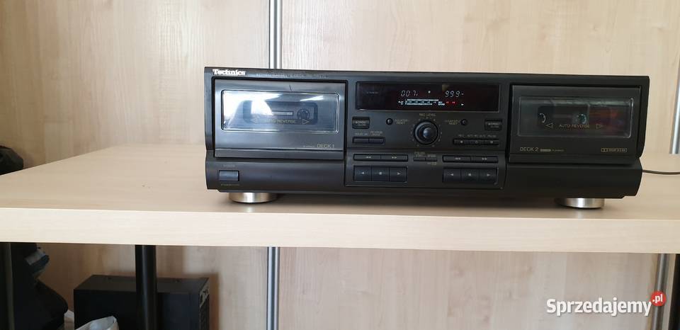 TECHNICS STEREO DOUBLE CASETTE DECK RSTR 373 Nowy Sącz