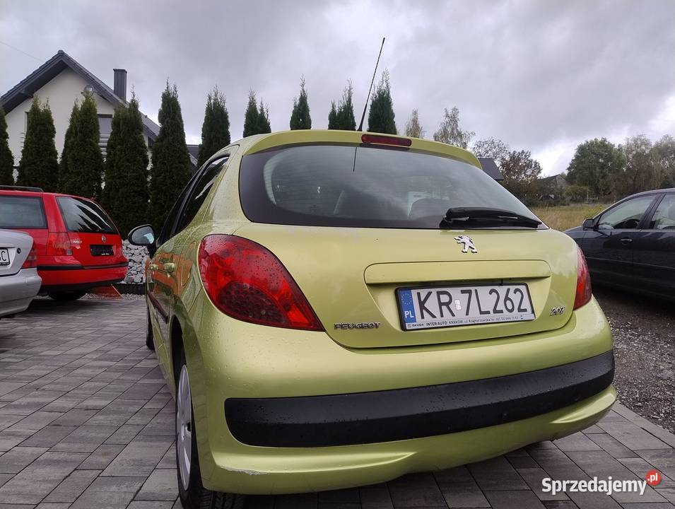 PEUGEOT 207 14 HDI PRZEB 199 KLIMA CD DŁUGIE manualna Myślenice