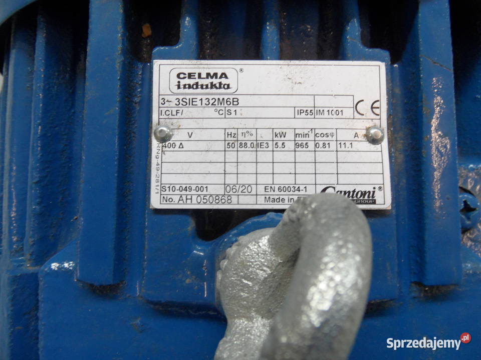 Silnik 3SIE132M6B 55kW 965 obrmin silnik łapowy Olsztyn