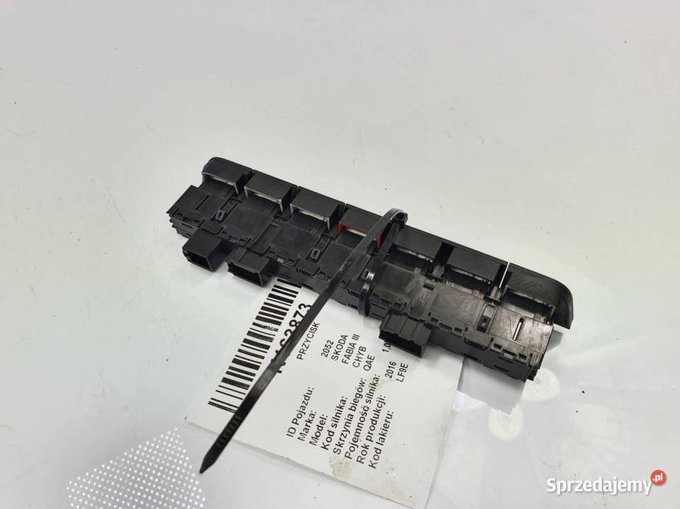 PRZYCISK SKODA FABIA III 6V0927132A Pozostałe Lipno sprzedam