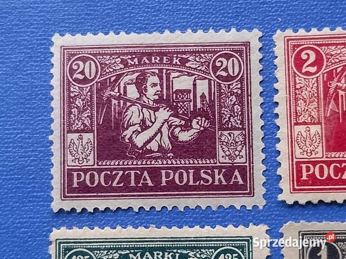 Cztery Polskie znaczki pocztowe zachodniopomorskie sprzedam