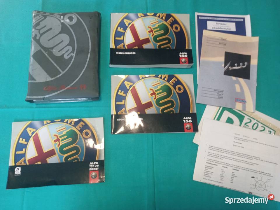 ALFA ROMEO 156 Instrukcja Obsługi książka Radio Poradniki, albumy i reportaże Łódź