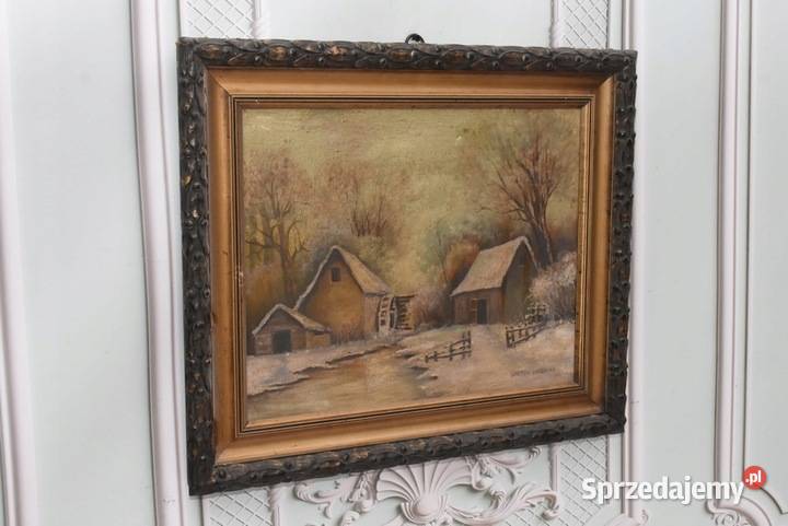 Wiktor Korecki Wiejskie Chaty Zimą Polska Zima Wyposażenie wnętrz Kraków