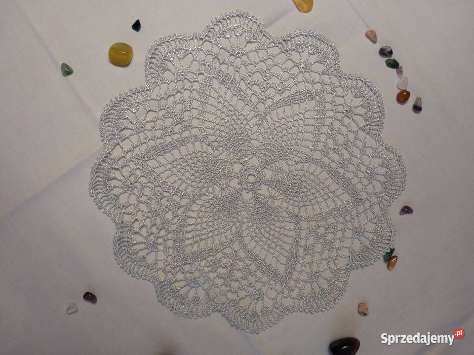 Błyszczące kolorowe serwetki ręcznie robione na Lublin